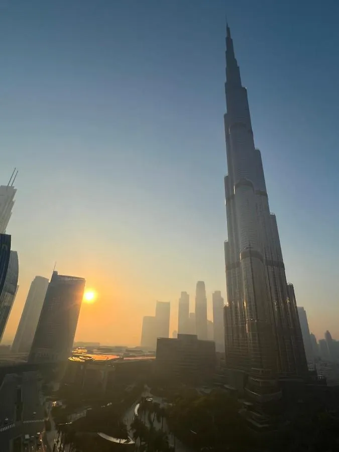 Apartamento Prestige Living 1Br With Full Burj Khalifa View By Auberge Dubai