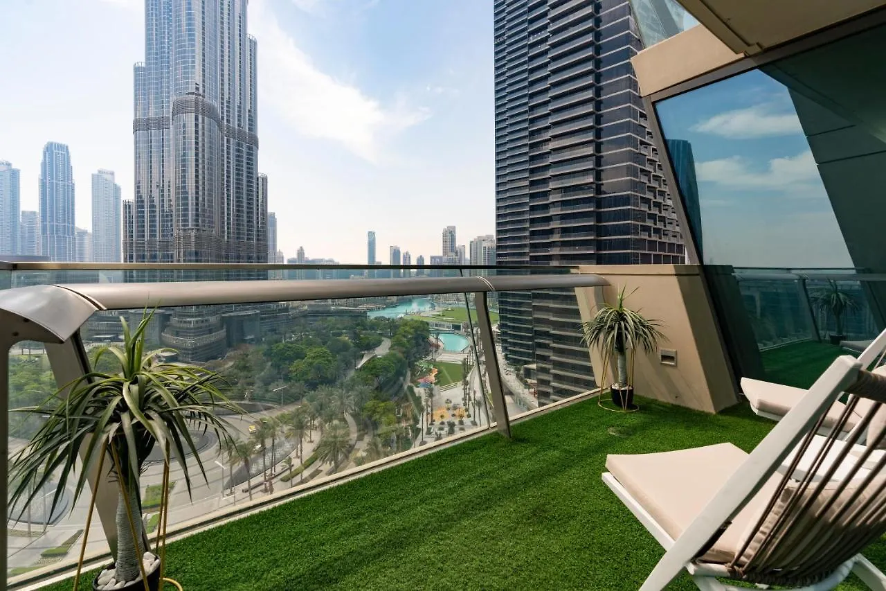 Prestige Living 1Br With Full Burj Khalifa View By Auberge Dubai Apartamento